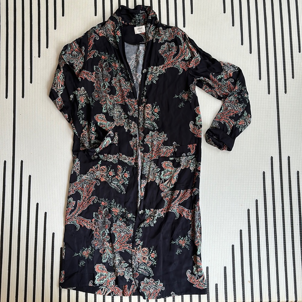 Wilfred satin kimono-size s
